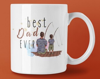 La mejor taza de café de papá. Regalo para papá, taza del Día del Padre, taza de café para papá, taza de café para papá, taza para papá, taza para papá, taza para papá