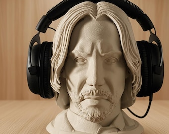 John Wick Kopfhörerständer - Baba Yaga Taktischer Kopfhörerhalter, PLA Schreibtisch Decor