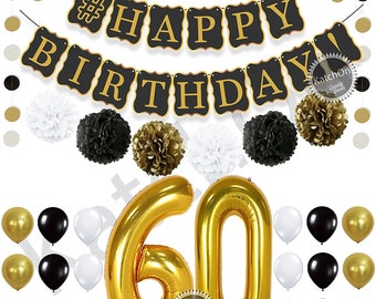 60th birthday  decor  Etsy