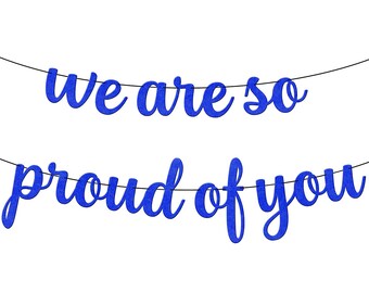 So Proud Of You Sign Etsy