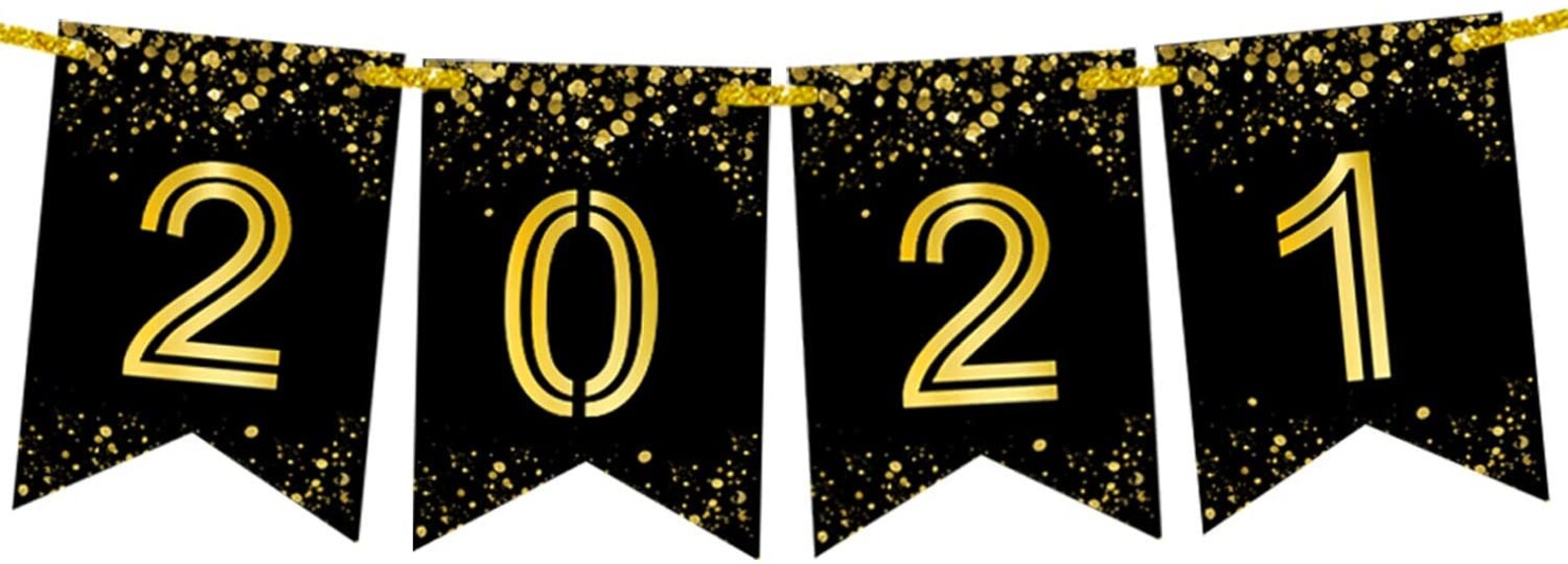 2021 Banner para decoraciones de Año Nuevo 2021 No se | Etsy