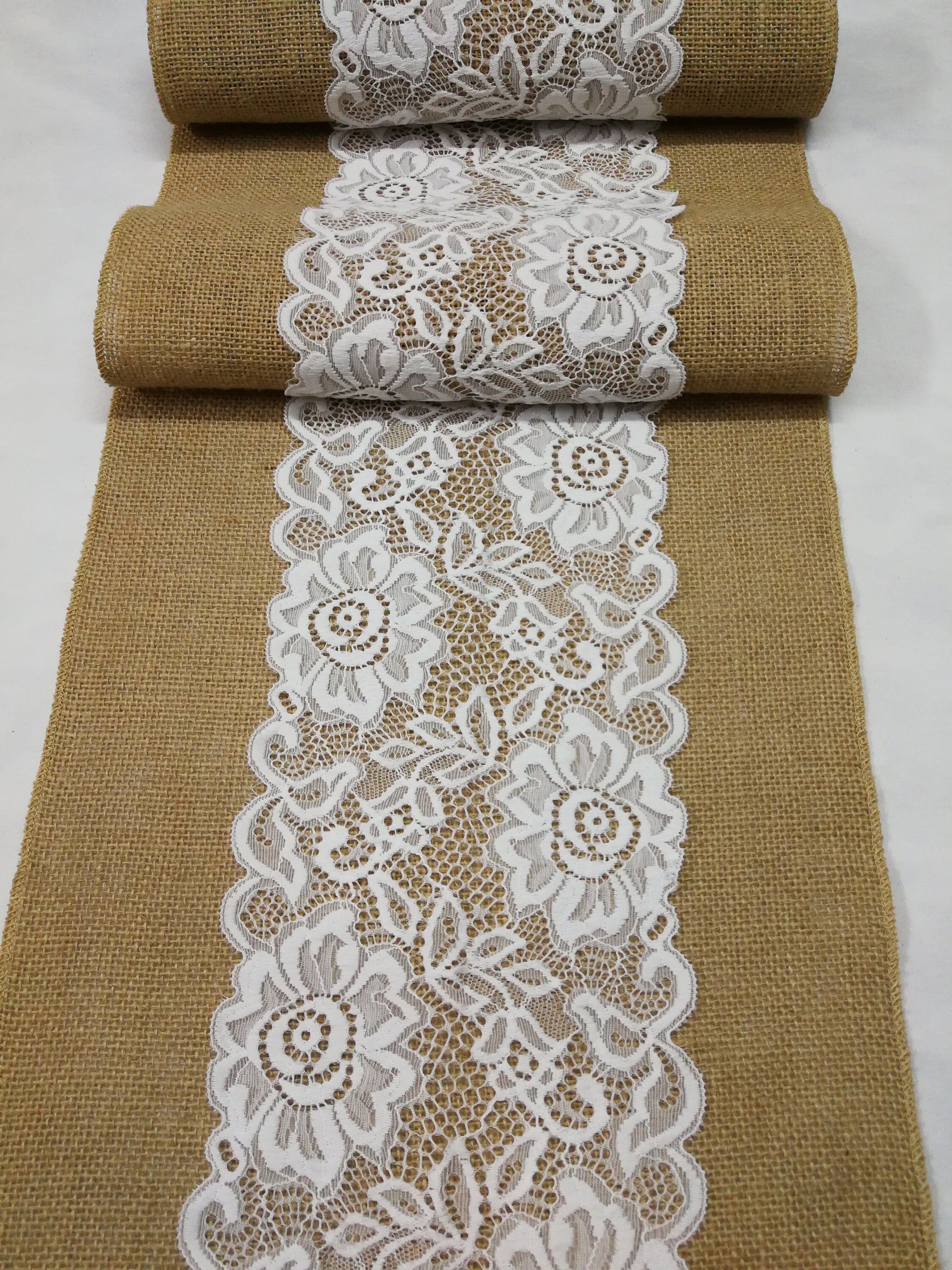White lace Table RunnerHoliday Table Runner WeddingWedding Etsy