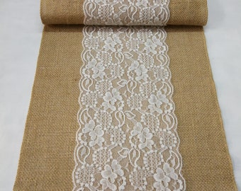 White lace Table Runner,Burlap Table Runner,Holiday Table Runner Wedding,Wedding Decor Bridal,runners for wedding, burlap wedding HD50