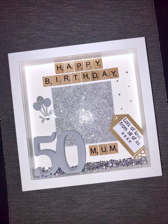 Engraved Photo Frame 16th 18th 21st 30th Birthday Gift