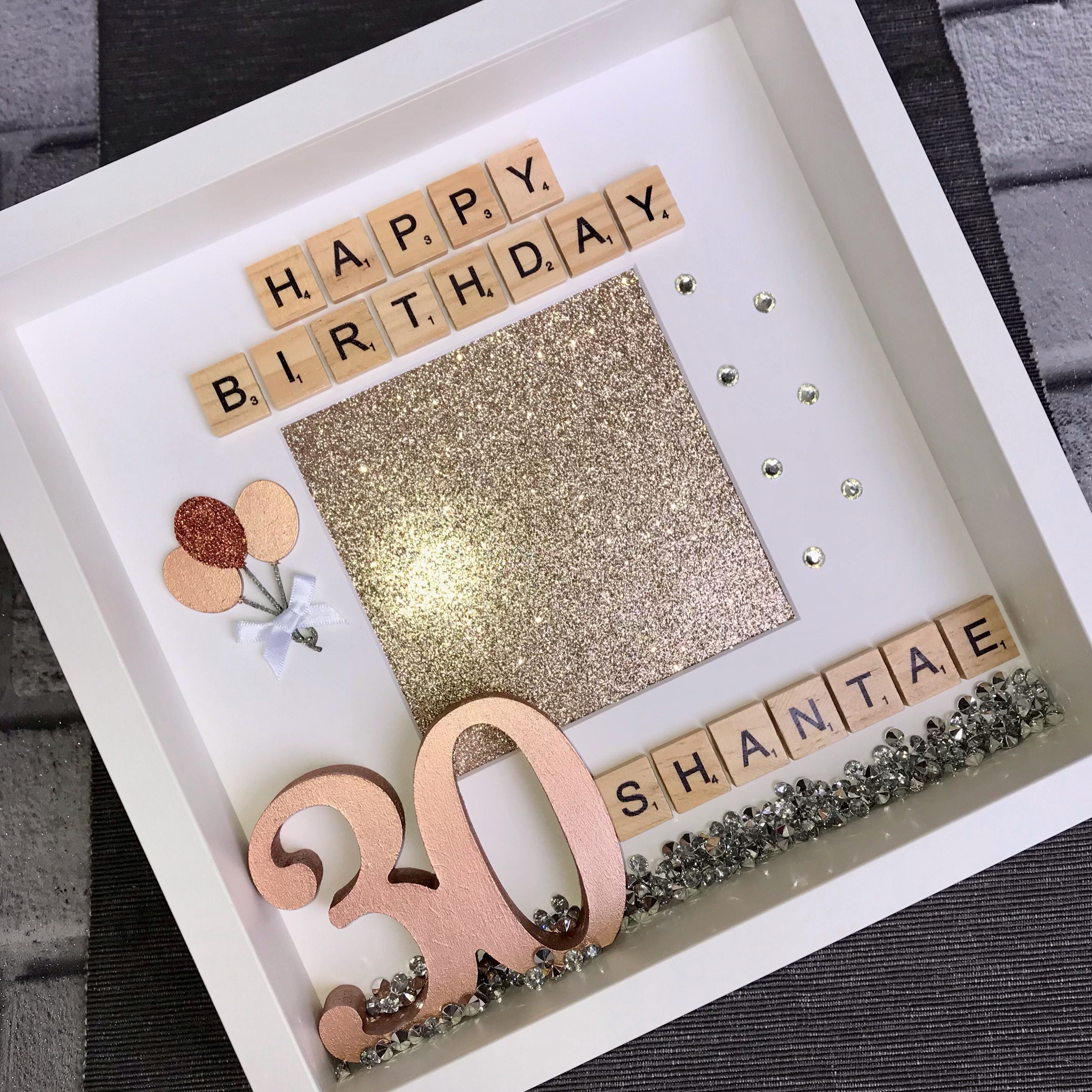 30th Birthday Picture Frame