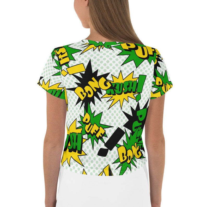 Cannabis Crop Shirt Weed Shirt Weed Clothing Jamaican Shirt Ganja Top Weed gifts Xmas Gift Women/'s T-shirt Stoner Gift Weed Top