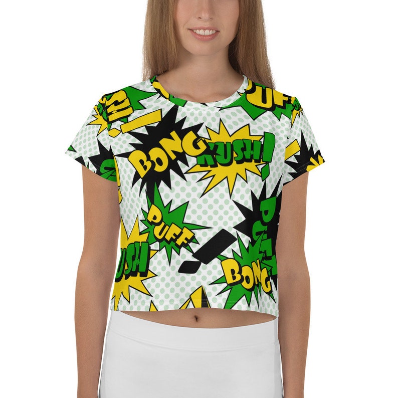 Cannabis Crop Shirt Weed Shirt Weed Clothing Jamaican Shirt Ganja Top Weed gifts Xmas Gift Women/'s T-shirt Stoner Gift Weed Top