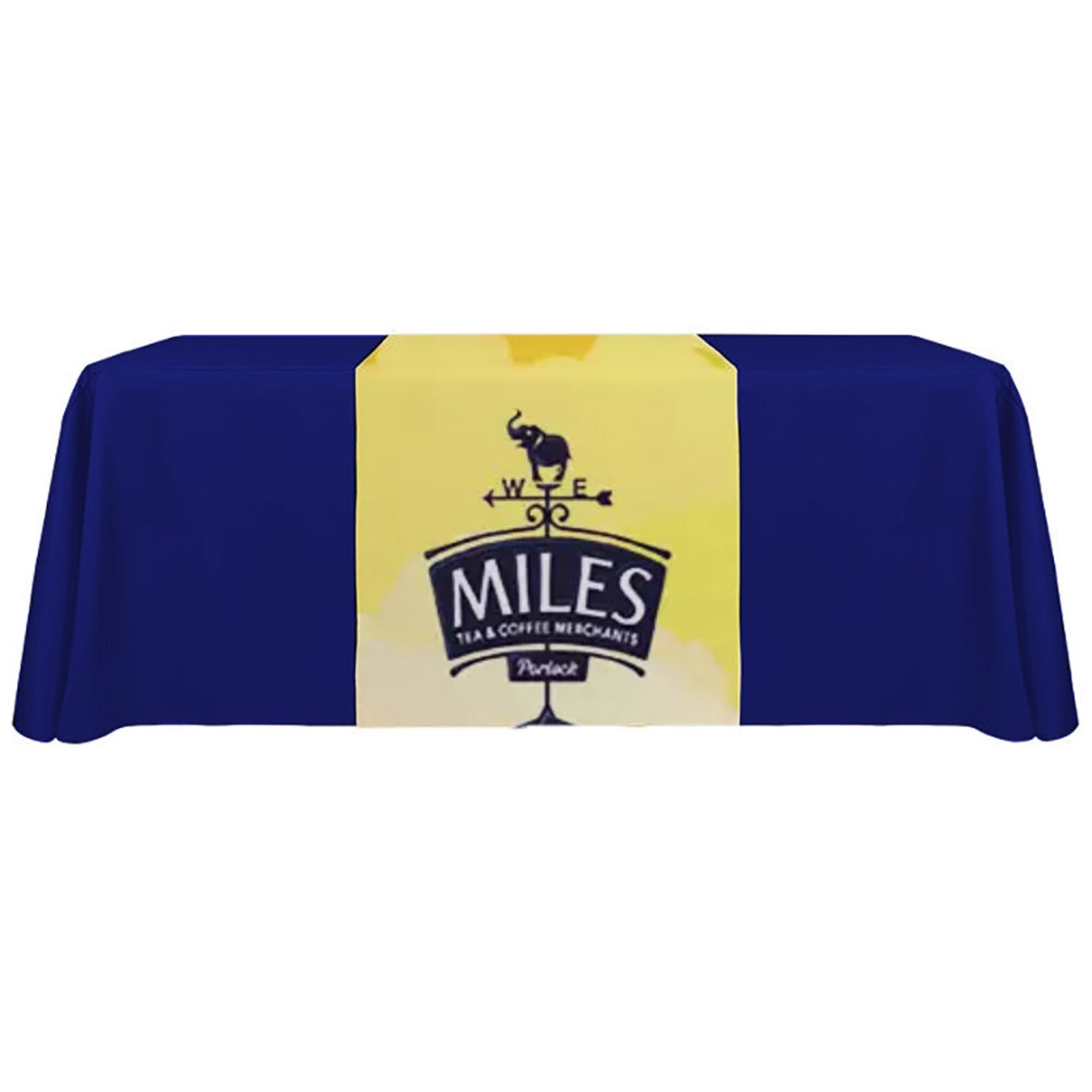 Custom Table Runner With Your Logo and Message Table Runner Etsy