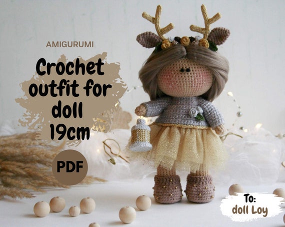 etsy crochet doll pattern