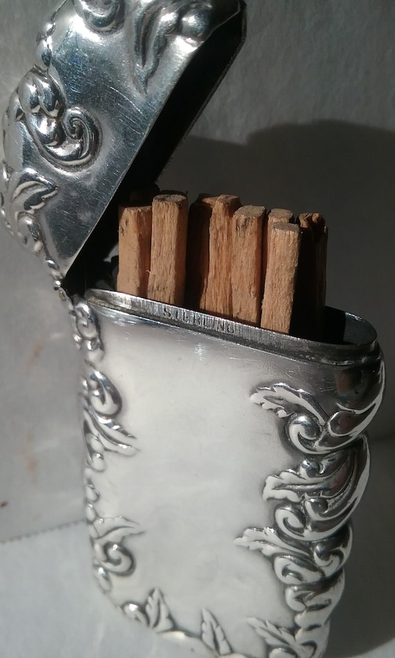 Sterling Silver Match Safe - image 7