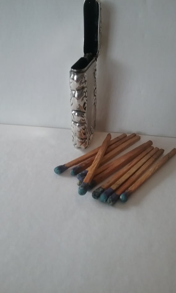 Sterling Silver Match Safe - image 5