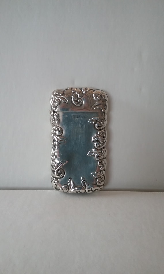 Sterling Silver Match Safe - image 1