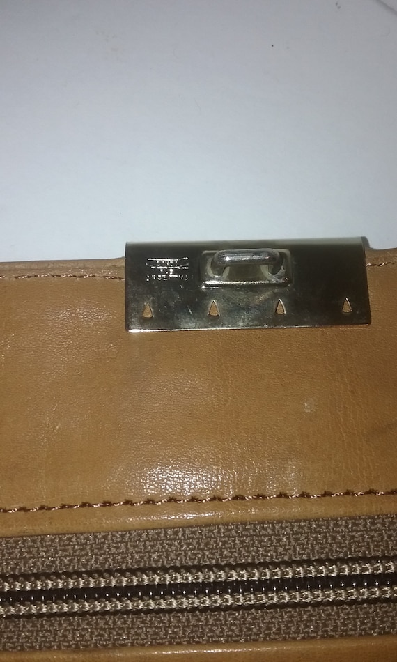 Locking Leather Clutch Purse VintageVintage Locki… - image 8