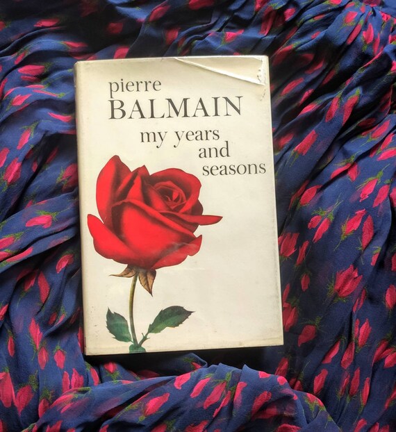 Pierre Balmain 1964 autobiography My Years and Seasons. | Etsy