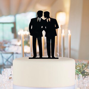 Gay wedding cake topper,  Mr. & Mr. wedding cake topper, same sex wedding cake topper, engagement cake topper, marriage equality cake topper