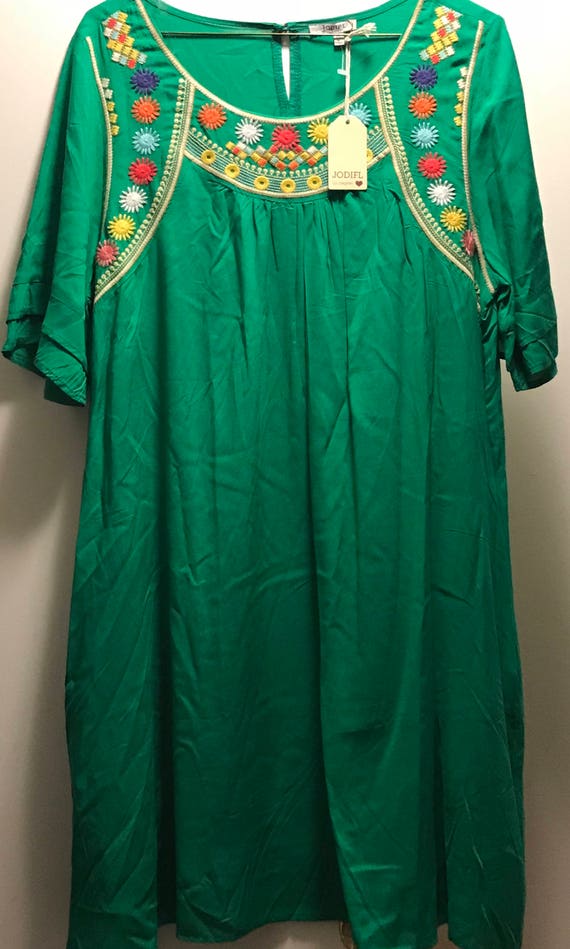 sachin and babi light blue dress Jodifl Hayden Corduroy Baby Doll Dress In Hunter Green