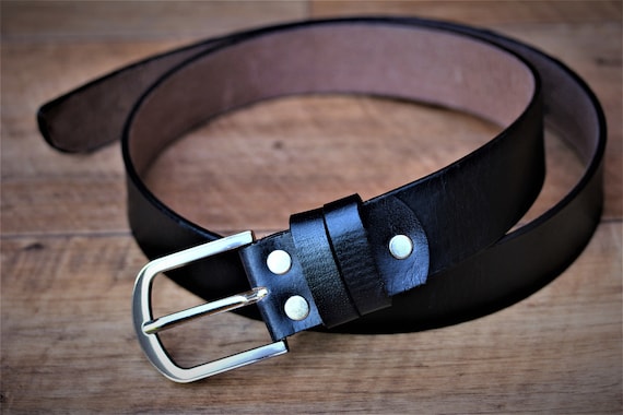 Berreri Herren Ledergürtel Echtleder – Braun/schwarz, Elegante Schnalle, Jeans Oder Golf