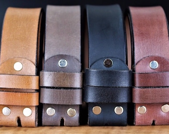 Cintura In Pelle Intrecciata Uomo - Foto 5