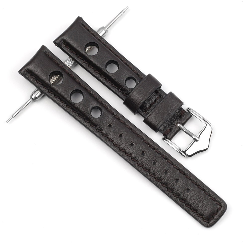 Mens Ladies Leather Watch Strap Replacement Watch Band Premium Etsy