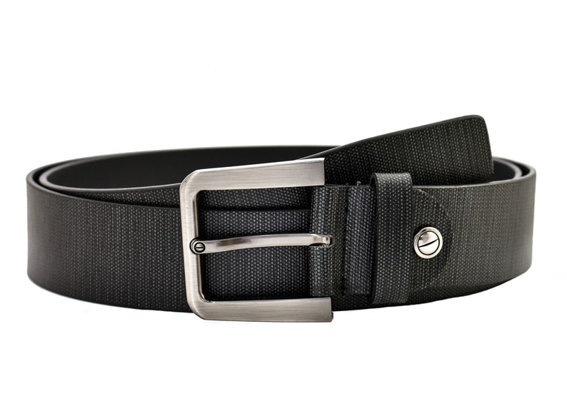 Mens Genuine Leather Full Grain Belt Belts With Strong Silver Etsy UK