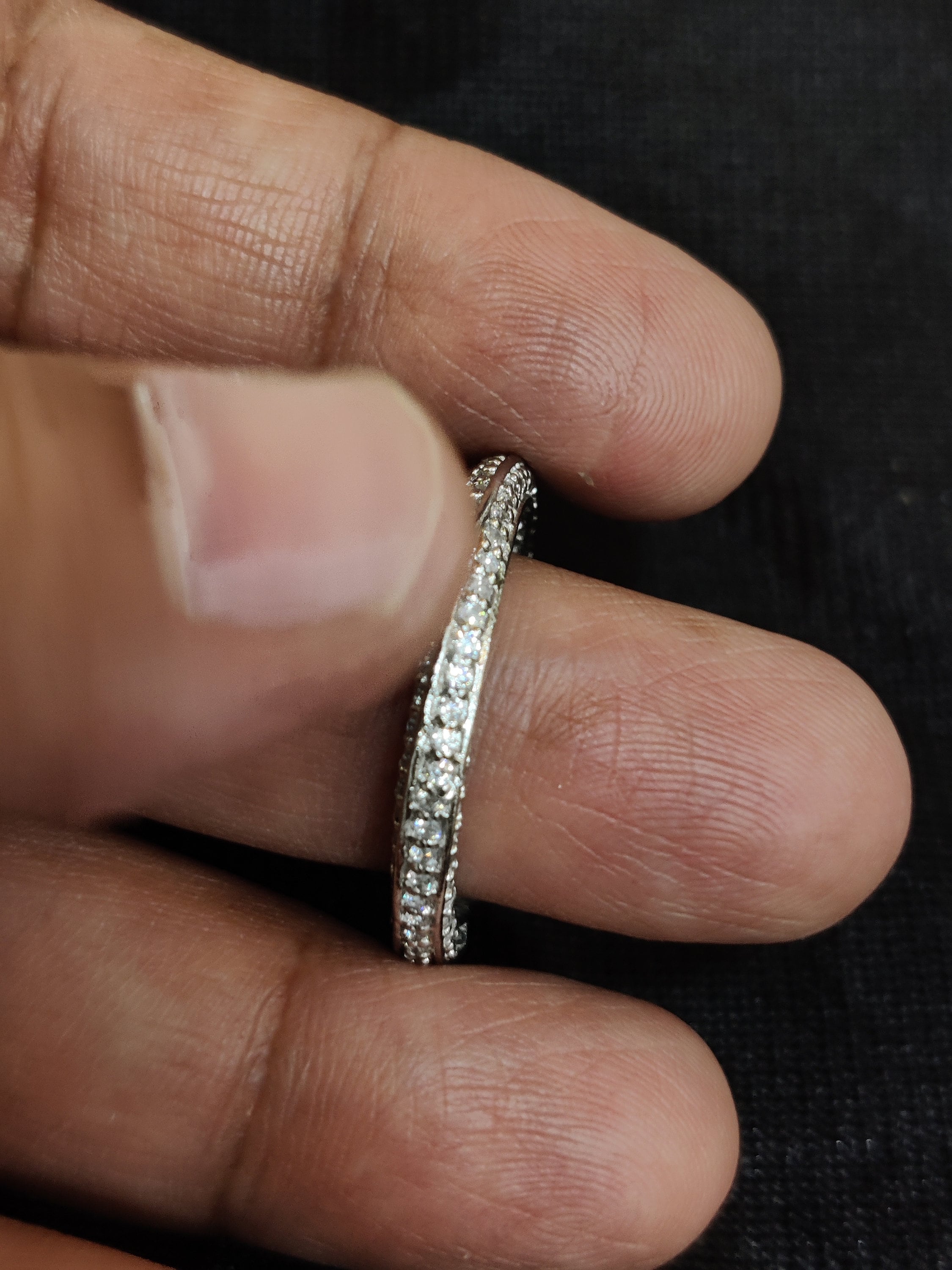 Anello Fascia Sophia Oro Bianco E Diamanti - 1415611 • Stroili - Foto 2