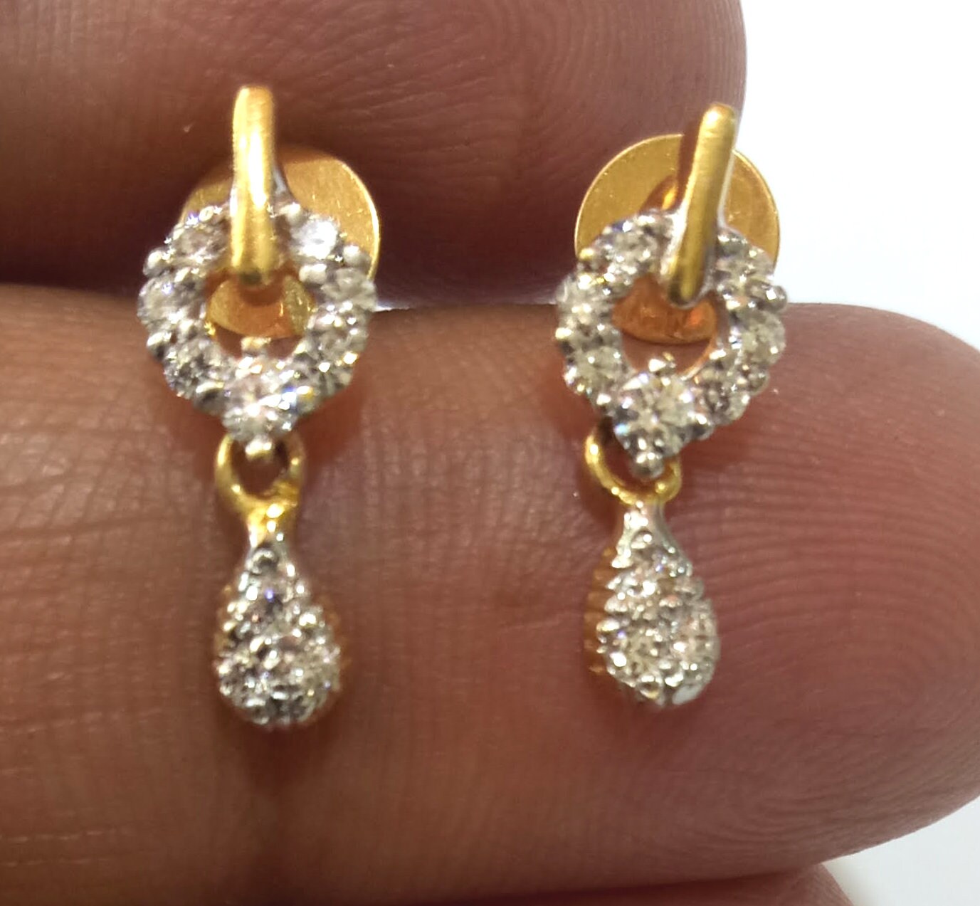 Hallmark gold earrings with price clearance