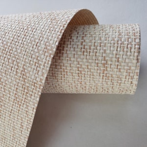 Real Handmade Grasscloth Wallpaper | Grasscloth Wallcovering | Natural Wallcovering | Pattern No: GC-614