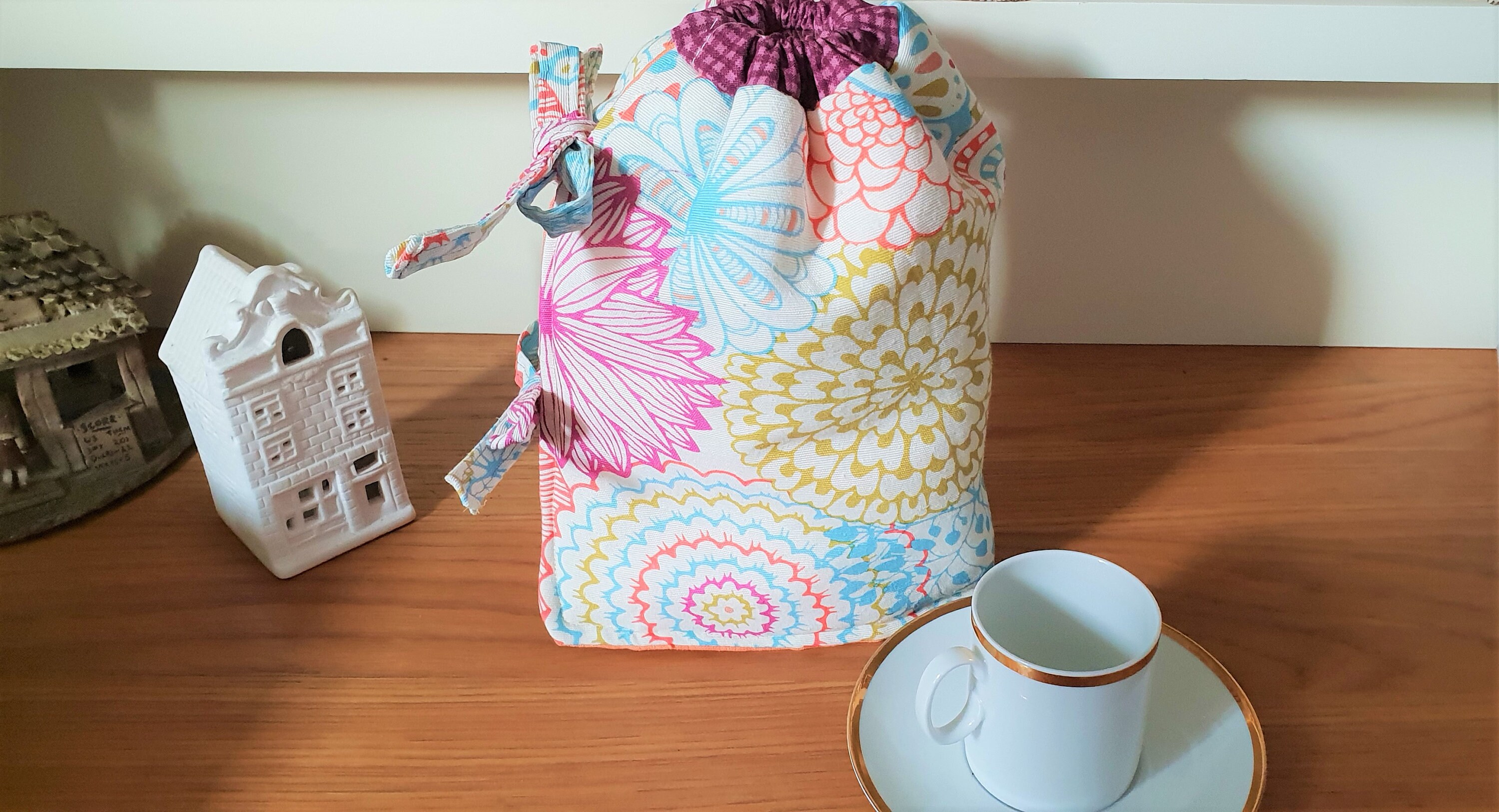 Cafetiere Cover Coffee Pot Cover Coffee Cosy Mother's Day Gift Pink