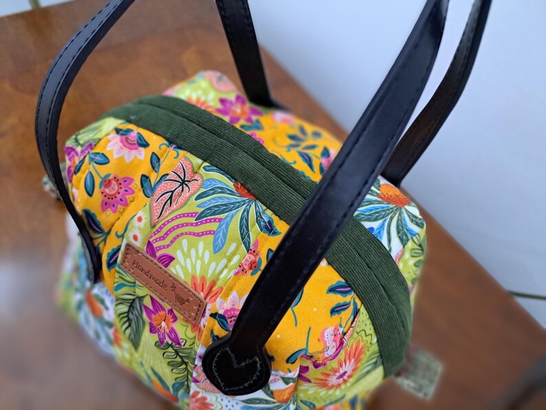 Patchwork Boston Bag Schnittmuster (PDF Download) - one size Bild 11