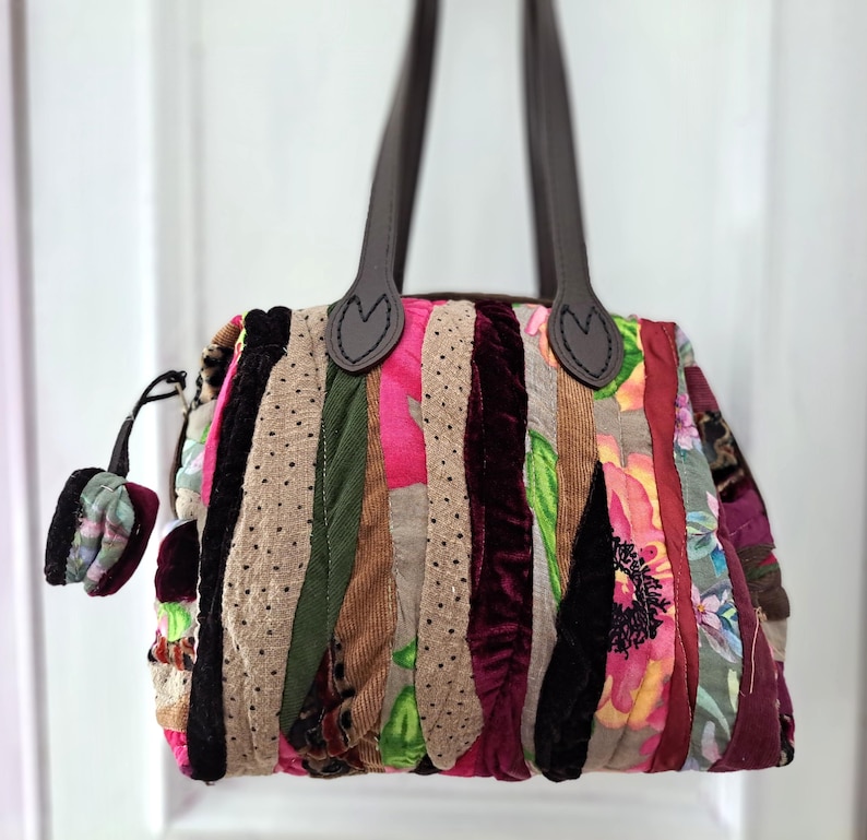 Patchwork Boston Bag Schnittmuster (PDF Download) - one size Bild 2