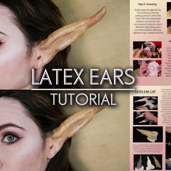 Latex Ears Prosthetic FX Makeup cosplay tutorial