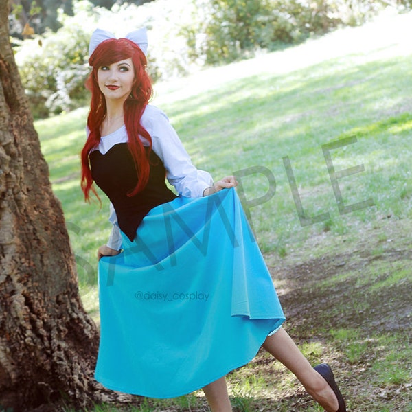 The Little Mermaid Ariel Cosplay Print 15x20