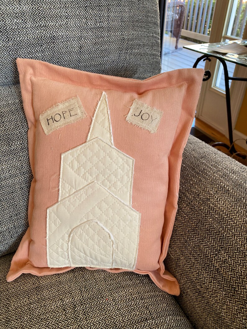 Christmas Pillow Religious Pillow Church Pillow Rustic Etsy