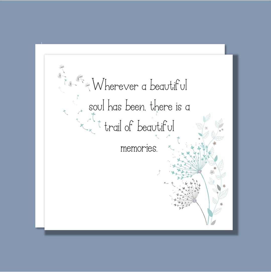 Sympathy Card, Thinking of You Card, Bereavement Card, Sorry for Your ...