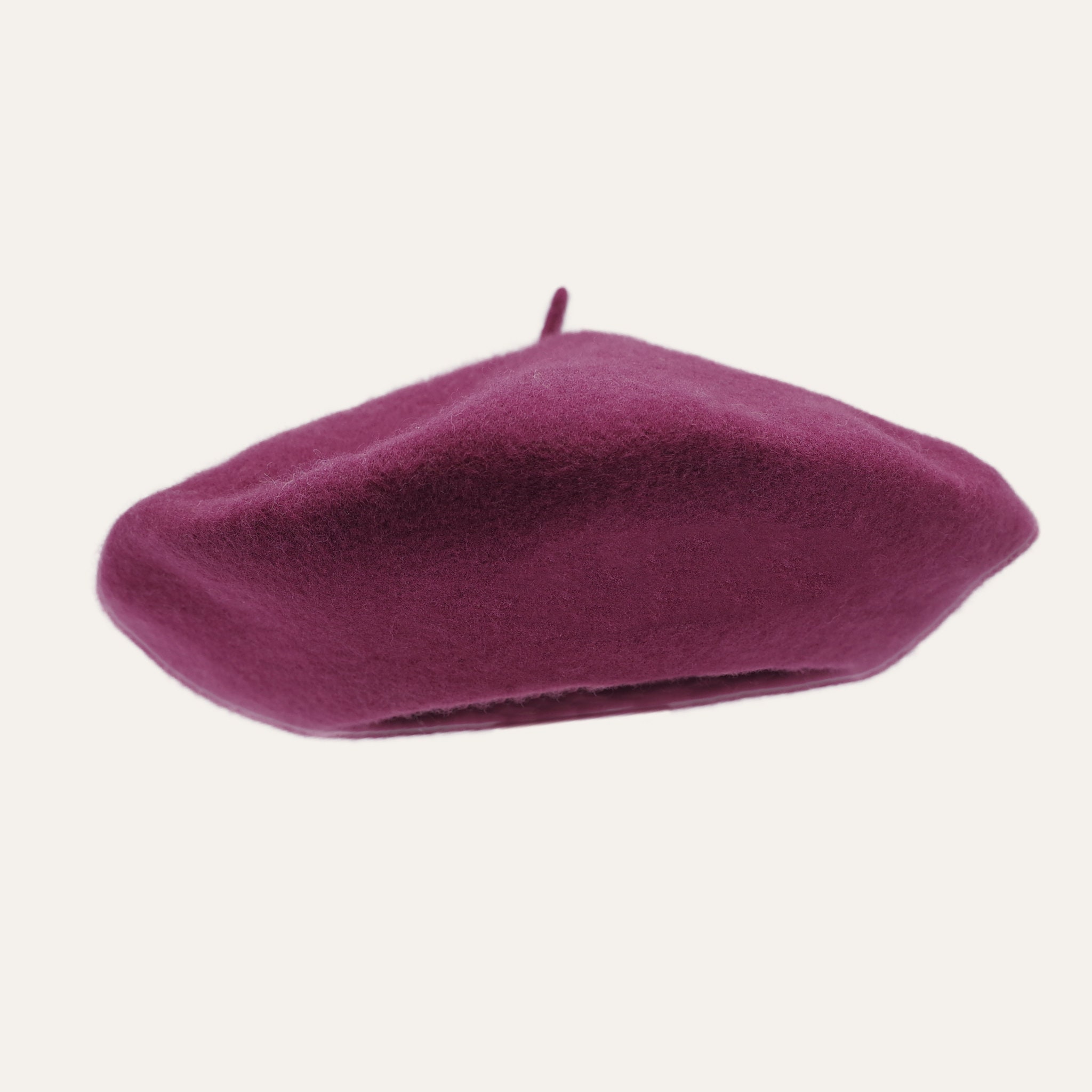 Raspberry Beret Australian Wool Beret Hat in Classic French - Etsy UK