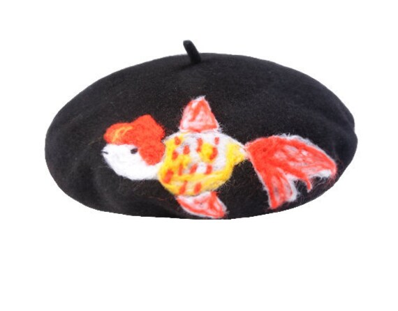 koi fish beret