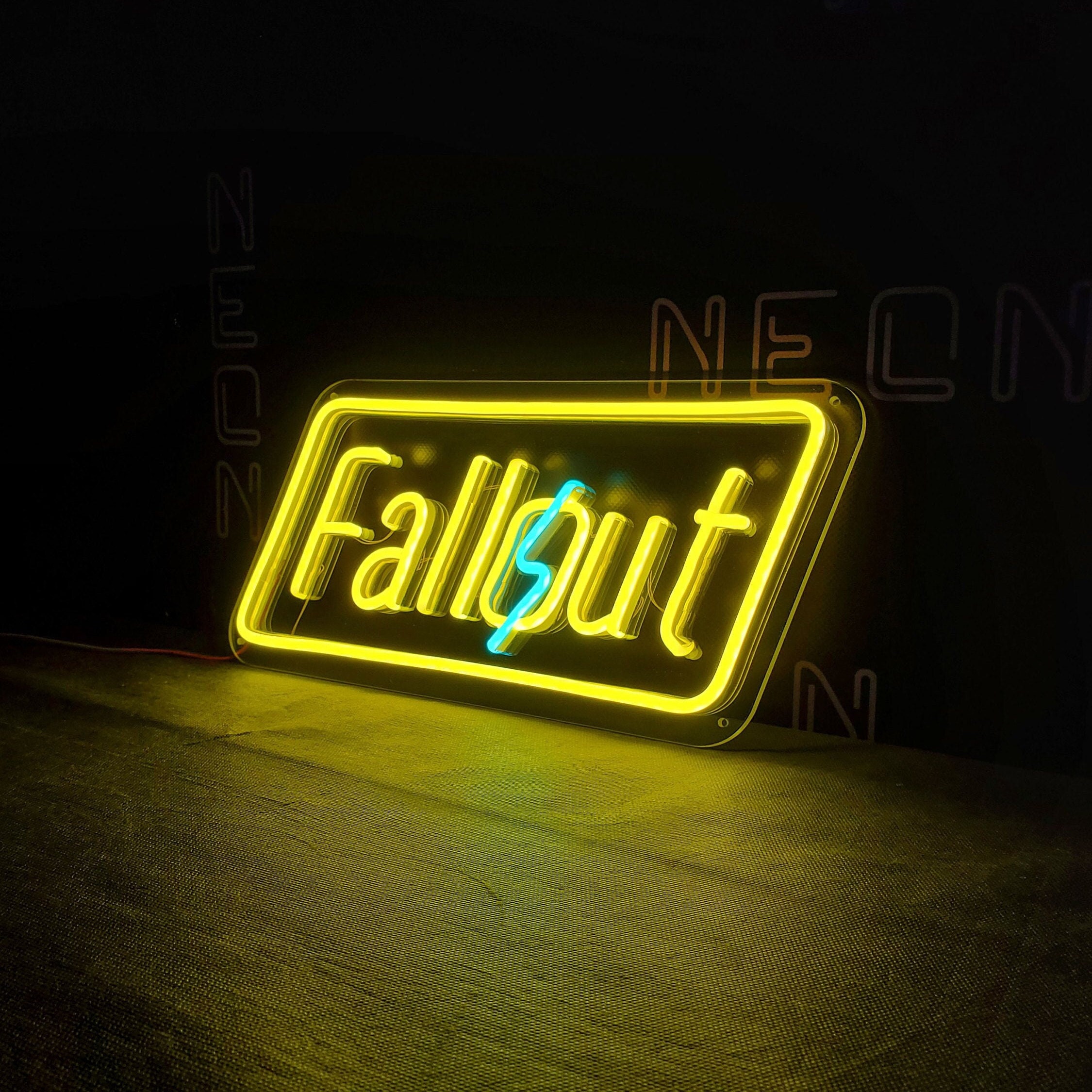 Fallout LED Neon Sign Etsy UK