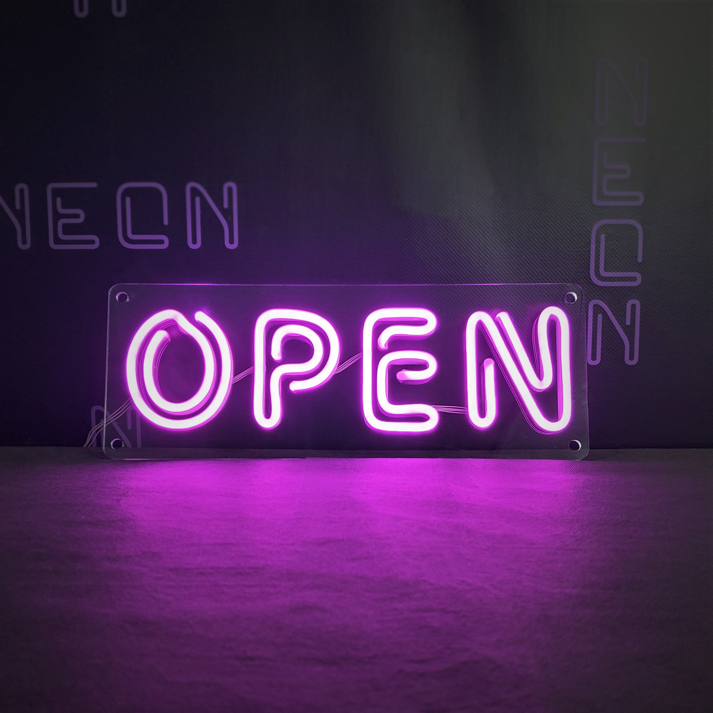 Open LED Neon Sign Etsy Australia