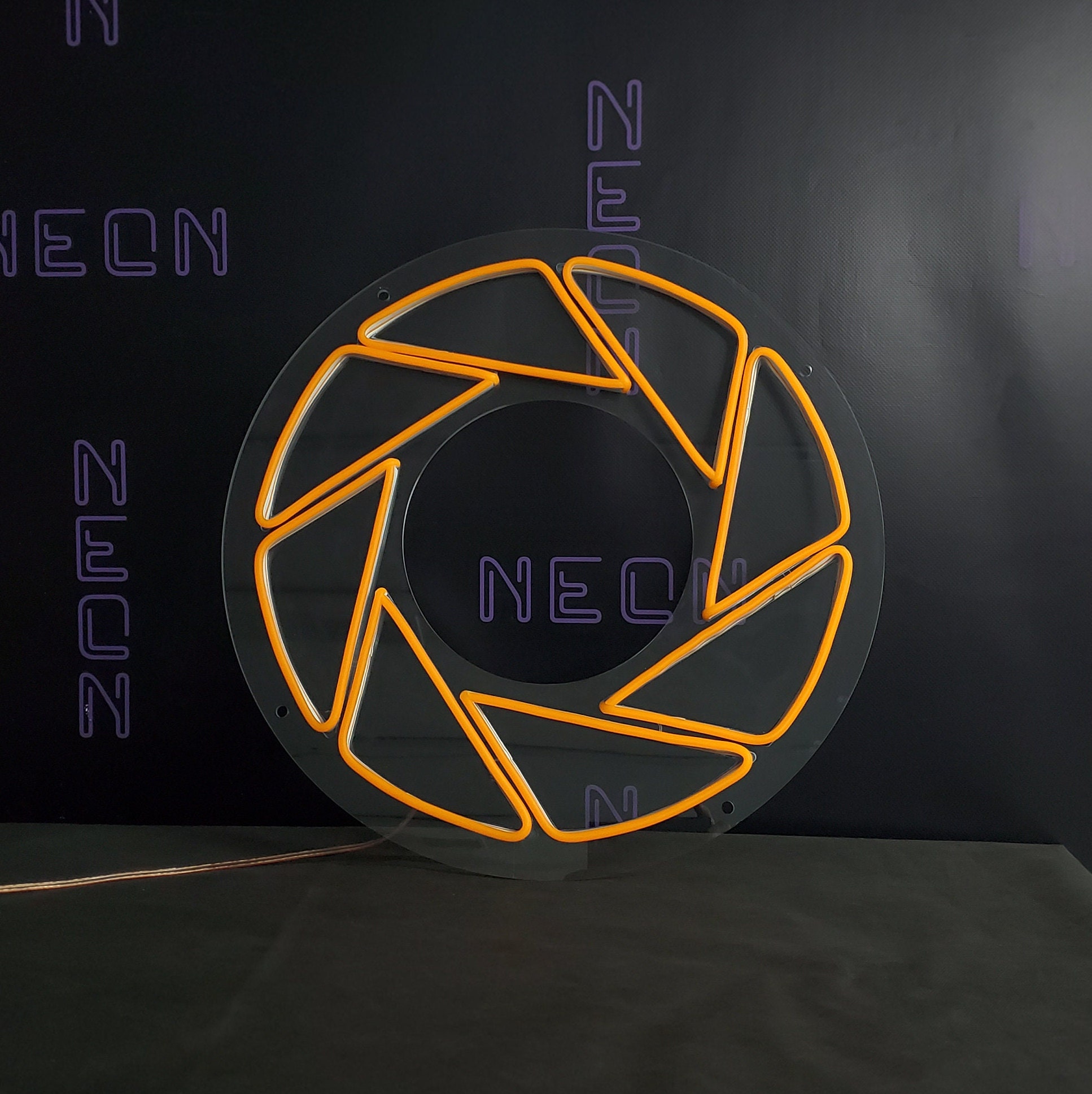 Aperture Laboratories LED Neon Sign - Etsy
