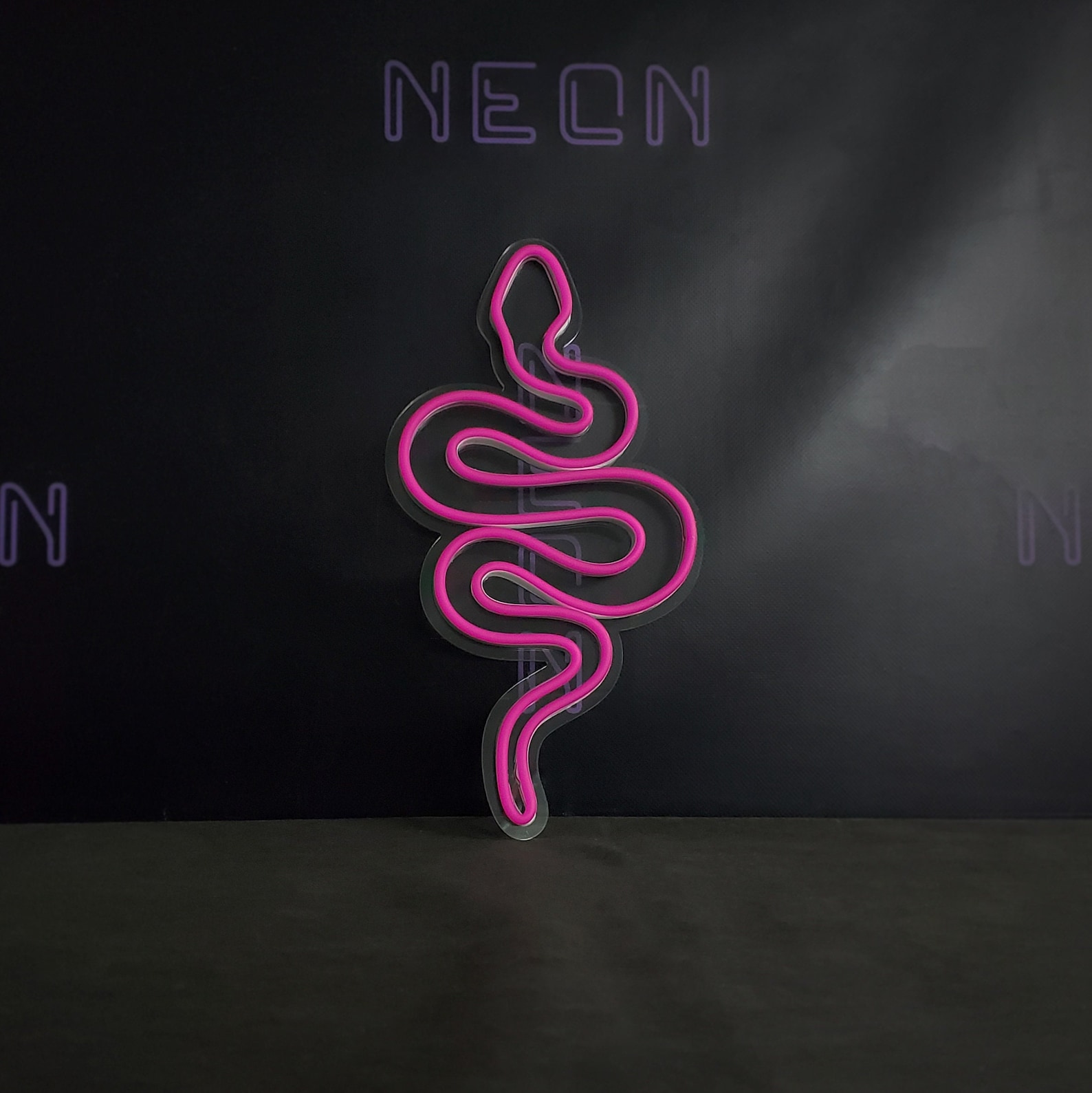 Led Snak Sign Snake LED Neon Sign - Etsy