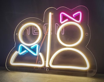 WC LED Neon Sign