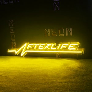 Insegna al neon a LED Afterlife