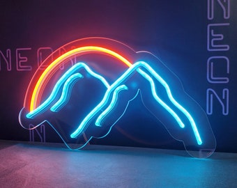 Mountain LED Neon Sign