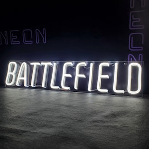 BATTLEFIELD LED Neon Sign