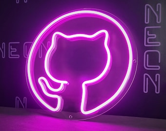 GitHub LED Neon Sign