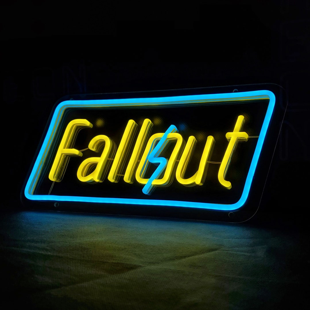Fallout LED Neon Sign Etsy UK