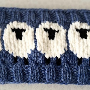 Blue deluxe Sheep headband