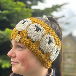 Mustard Deluxe Sheep Headband