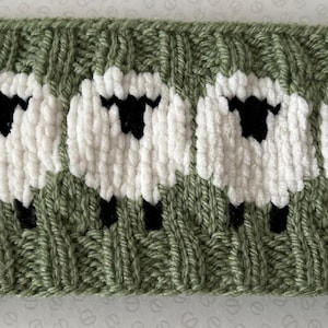 Green Deluxe Sheep Headband