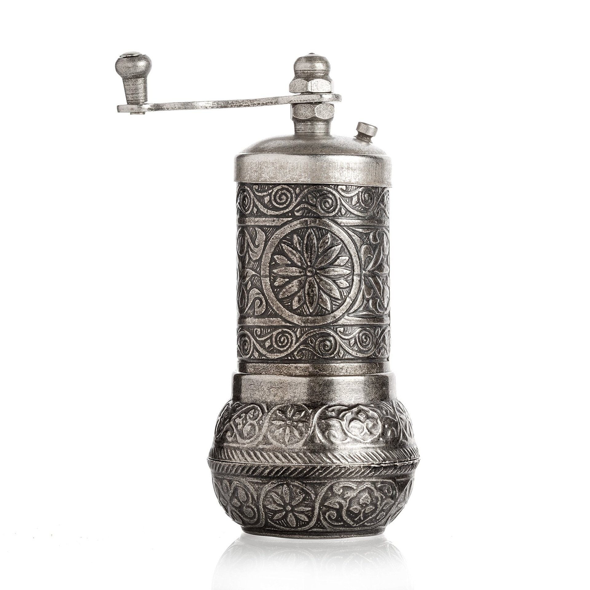 Black Pepper and Spice Grinder Manual Pepper Mill with Handle Etsy